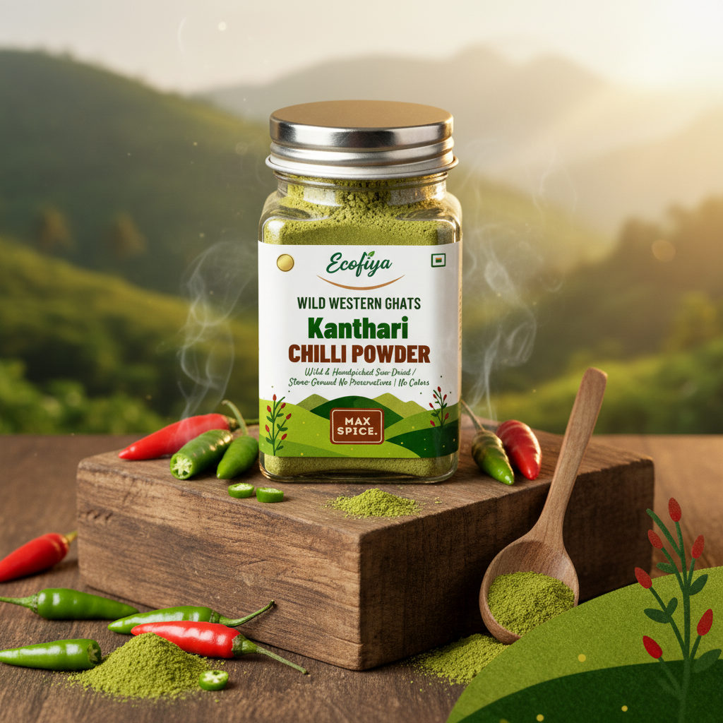 Wild Western Ghats Green Chilli Powder