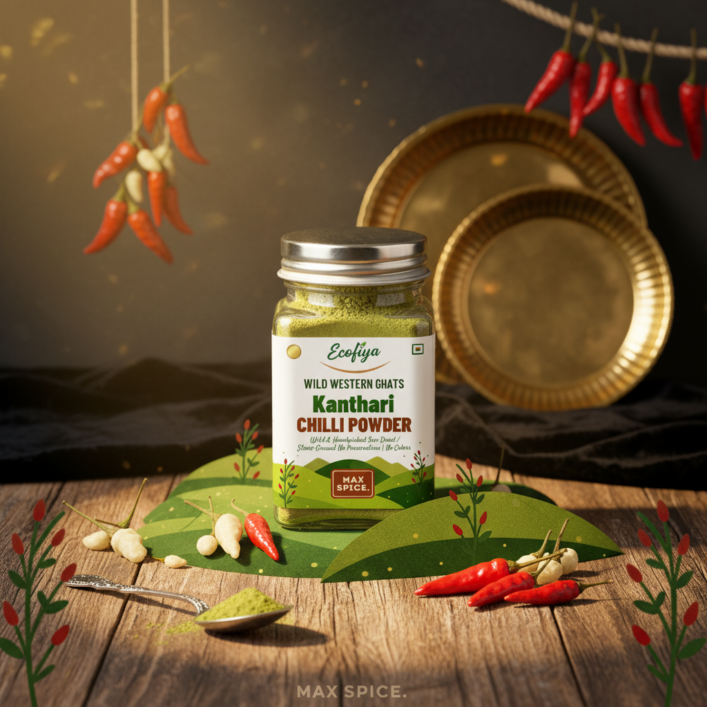 Wild Western Ghats Green Chilli Powder